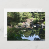 Denver Botanic Japanischer Garten Reflektionen Postkarte (Vorne/Hinten)