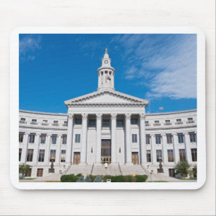 Denver City and Landkreis Gebäude Eintritt Mousepad
