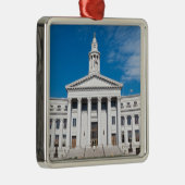 Denver City and Landkreis Gebäude Eintritt Ornament Aus Metall (Rechts)