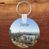 Denver City and Mountains Colorado Schlüsselanhänger (Vorderseite)