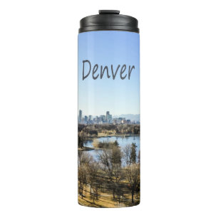 Denver City and Mountains Colorado Thermosbecher