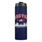 Denver City Horizon Graphic Thermosbecher (Vorderseite)