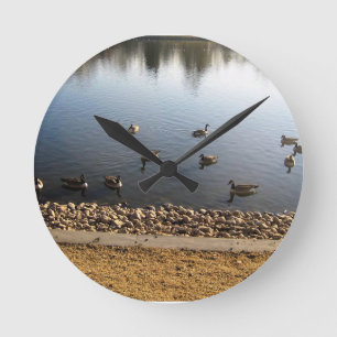 Denver City Park, Denver, Colorado Runde Wanduhr