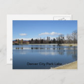 Denver City Park Postcard Postkarte (Vorne/Hinten)