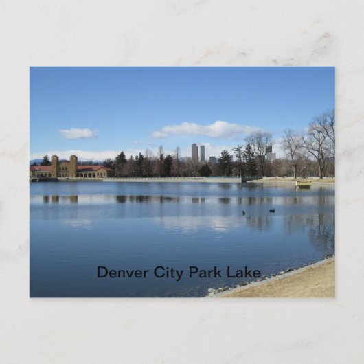 Denver City Park Postcard Postkarte (Vorderseite)