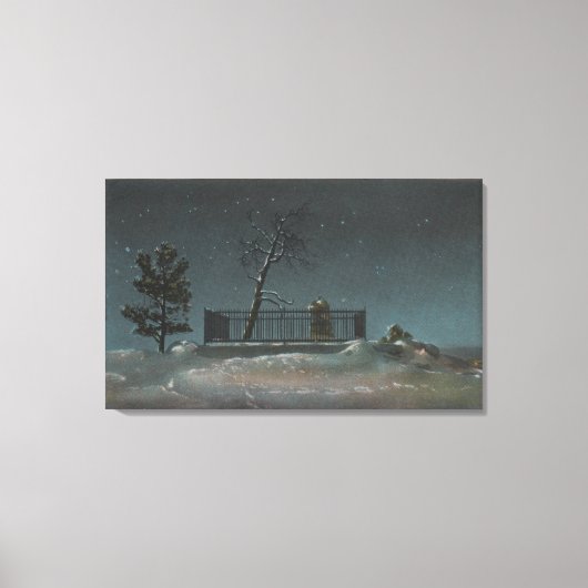 Denver, CO - Blick auf Buffalo Bill's Grave Leinwanddruck (Vorderseite)