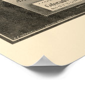 Denver, CO Panorama Karte - 1907 Poster (Ecke)