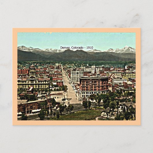 Denver, Colorado - 1910 Postkarte (Vorderseite)