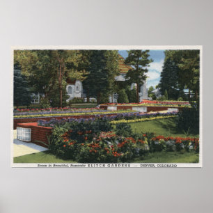 Denver, Colorado - Ansicht von Elitch Poster