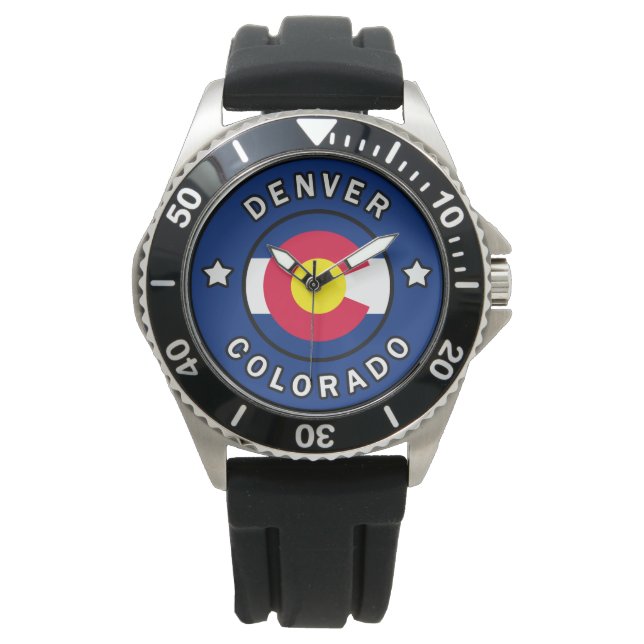 Denver Colorado Armbanduhr (Vorderseite)