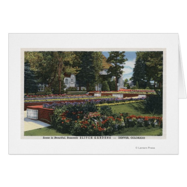 Denver, Colorado - Blick auf Elitch (Vorderseite (Horizontal))