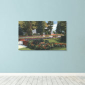 Denver, Colorado - Blick auf Elitch Leinwanddruck (Insitu (Holzboden))