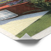 Denver, Colorado - Blick auf Elitch Poster (Ecke)