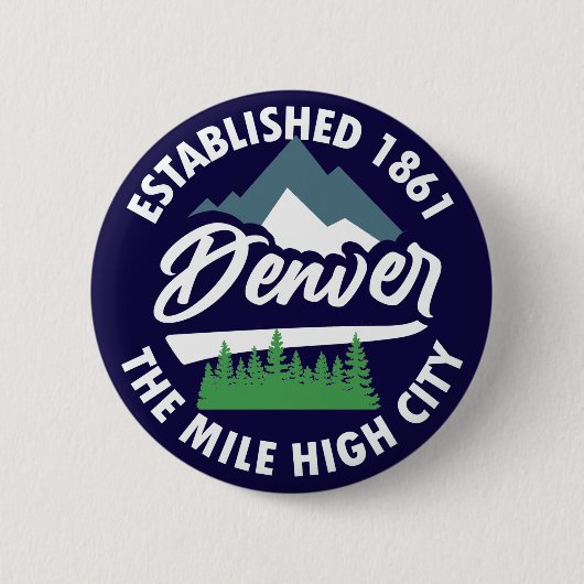 Denver, Colorado Button (Vorderseite)