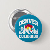 Denver, Colorado Button (Vorne & Hinten)