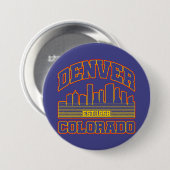 Denver, Colorado Button (Vorne & Hinten)