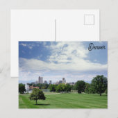 Denver Colorado City Park Foto Postkarte (Vorne/Hinten)