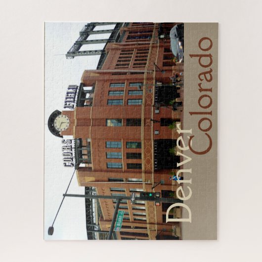 Denver, Colorado, Coors Field Jigsaw Puzzle (Vertikal)