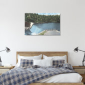 Denver, Colorado - Dam am Evergreen Lake View Leinwanddruck (Insitu (Schlafzimmer))