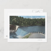 Denver, Colorado - Dam am Evergreen Lake View Postkarte (Vorne/Hinten)