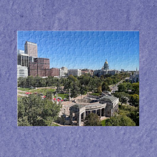 Denver Colorado Downtown Landscape Puzzle