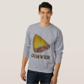 Denver Colorado Egg Omelet Omelet Sweatshirt (Vorne ganz)