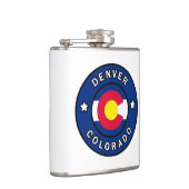 Denver Colorado Flachmann (Rechts)