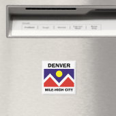 Denver, Colorado Flag Magnet (In Situ (Geschirrspüler))