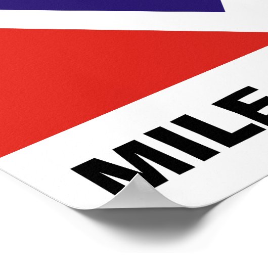 Denver, Colorado Flag Poster (Ecke)