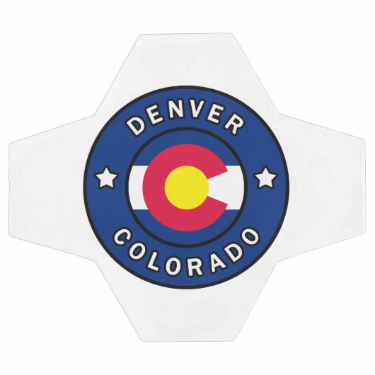Denver Colorado Fußball (Flach)