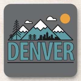 Denver Colorado Getränkeuntersetzer