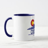 Denver Colorado Holzberge Tasse (Links)