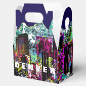 Denver, Colorado in Graffiti Geschenkschachtel (Geöffnet)