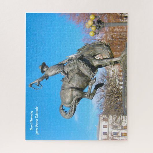 Denver Colorado Jigsaw Puzzle (Vertikal)