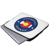 Denver Colorado Laptopschutzhülle (Vorne Knopf)