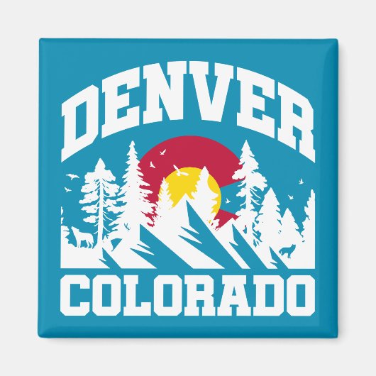 Denver, Colorado Magnet (Vorne)