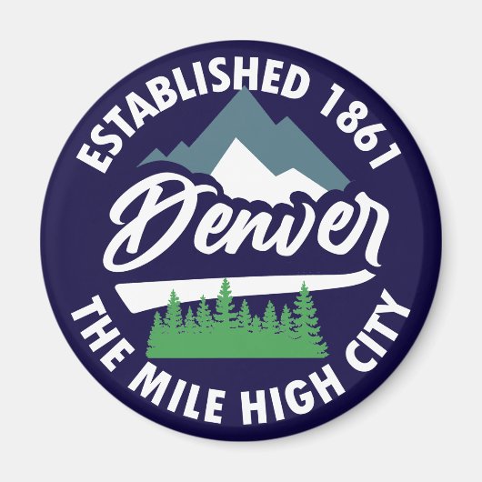 Denver, Colorado Magnet (Vorne)