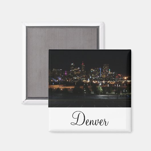 Denver, Colorado Magnet (Vorderseite/Rückseite)