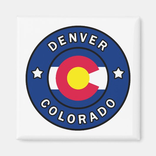 Denver Colorado Magnet (Vorne)