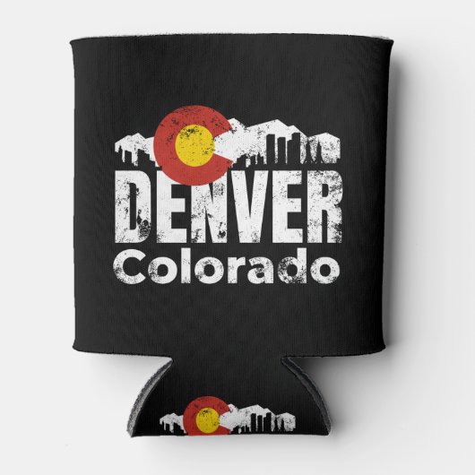 Denver Colorado Mountains Dosenkühler (Vorderseite)