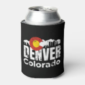 Denver Colorado Mountains Dosenkühler (Kanne Vorderseite)