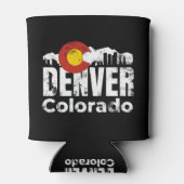 Denver Colorado Mountains Dosenkühler (Rückseite)