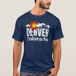 Denver Colorado Mountains T - Shirt