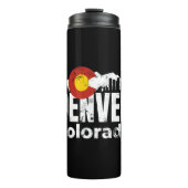 Denver Colorado Mountains Thermosbecher (Vorderseite)