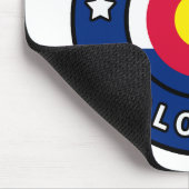 Denver Colorado Mousepad (Ecke)