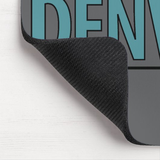 Denver Colorado Mousepad (Ecke)