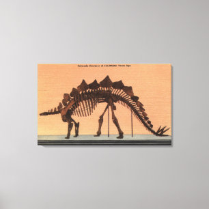 Denver, Colorado - Museum der Naturgeschichte Leinwanddruck