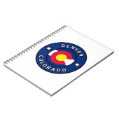 Denver Colorado Notizblock (Linke Seite)