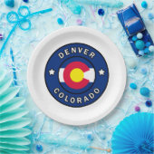 Denver Colorado Pappteller (Party)