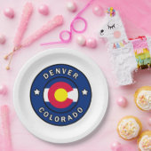 Denver Colorado Pappteller (Party)